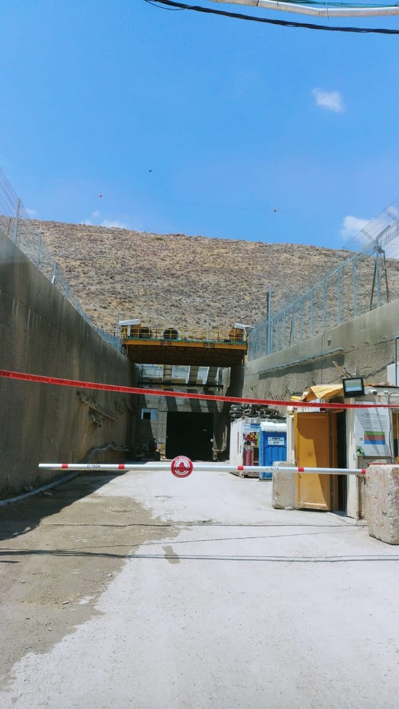 משטרת ישראל הורתה בצעד חריג על סגירת אתר הבנייה של תחנת הכוח "אגירה שאובה בגלבוע" ל-25 יום